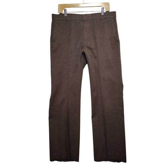 Vintage Levi's Action Slacks Mens Brown Size 36x30 80's - Picture 1 of 8